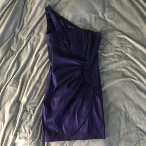 Purple Cocktail Dress